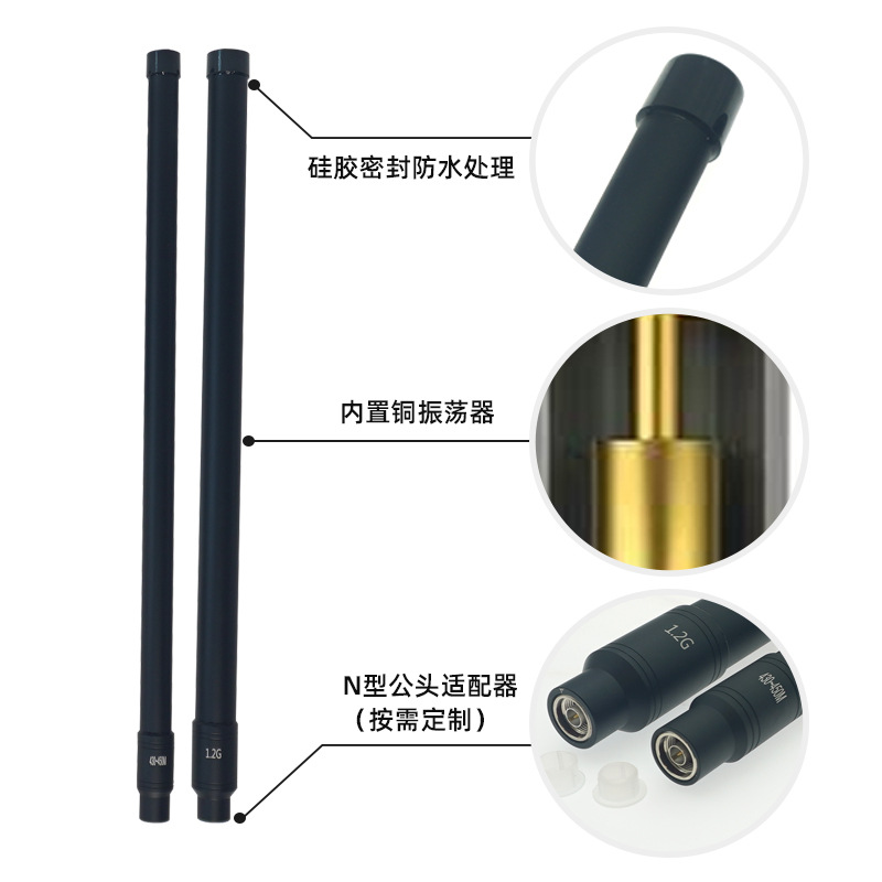 All-directional fiberglass antenna