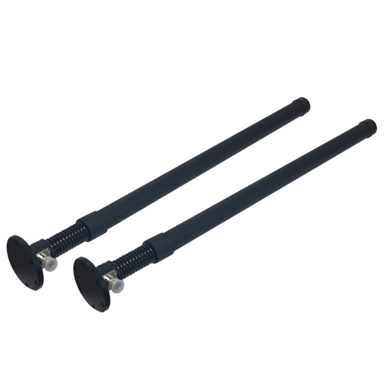 Vehicle-mounted spring omnidirectional fiberglass-reinforced plastic antenna